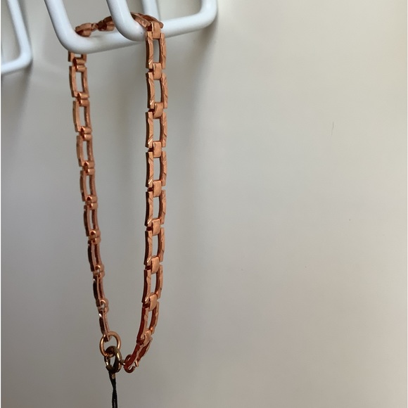 New vintage fancy SOLID COPPER bracelet - Picture 4 of 11